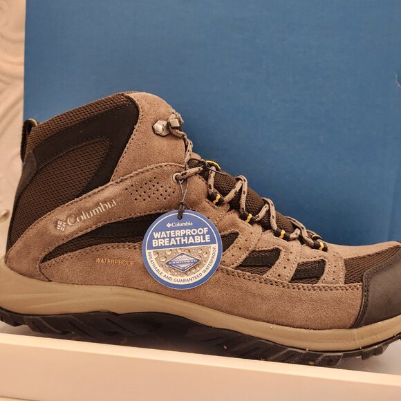 Columbia "Crestwood" Mid Waterproof Hiking boots. NIB. Size 13. Men's - Picture 4 of 14
